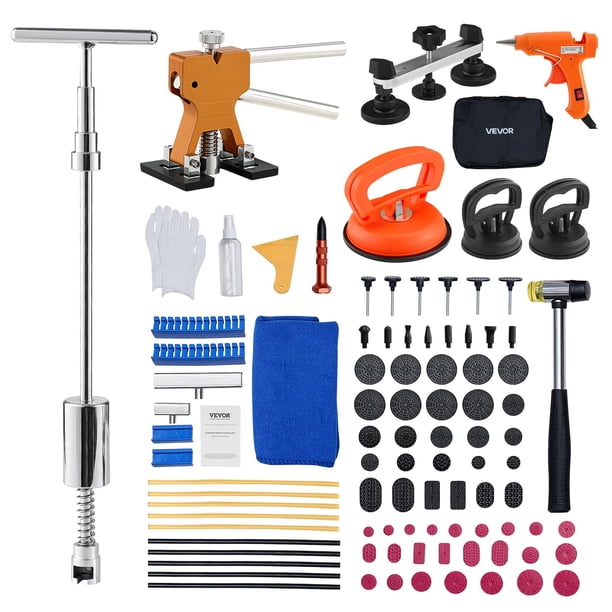 Kit de Extractor de Abolladuras VEVOR 100 Piezas para Reparación sin Pintura