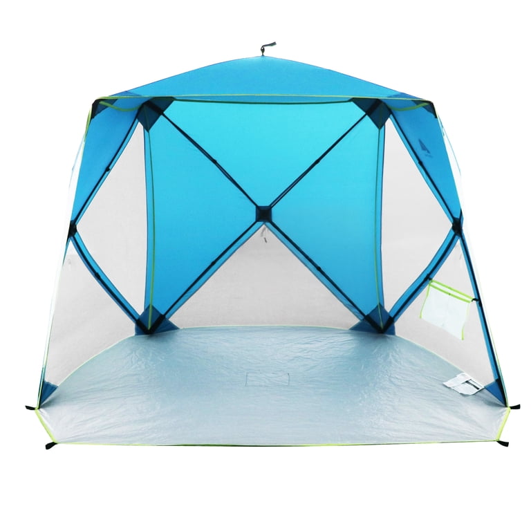 Free Shipping! Ozark Trail Pop-Up Beach Shelter 6.8 ft x 5.9 ft