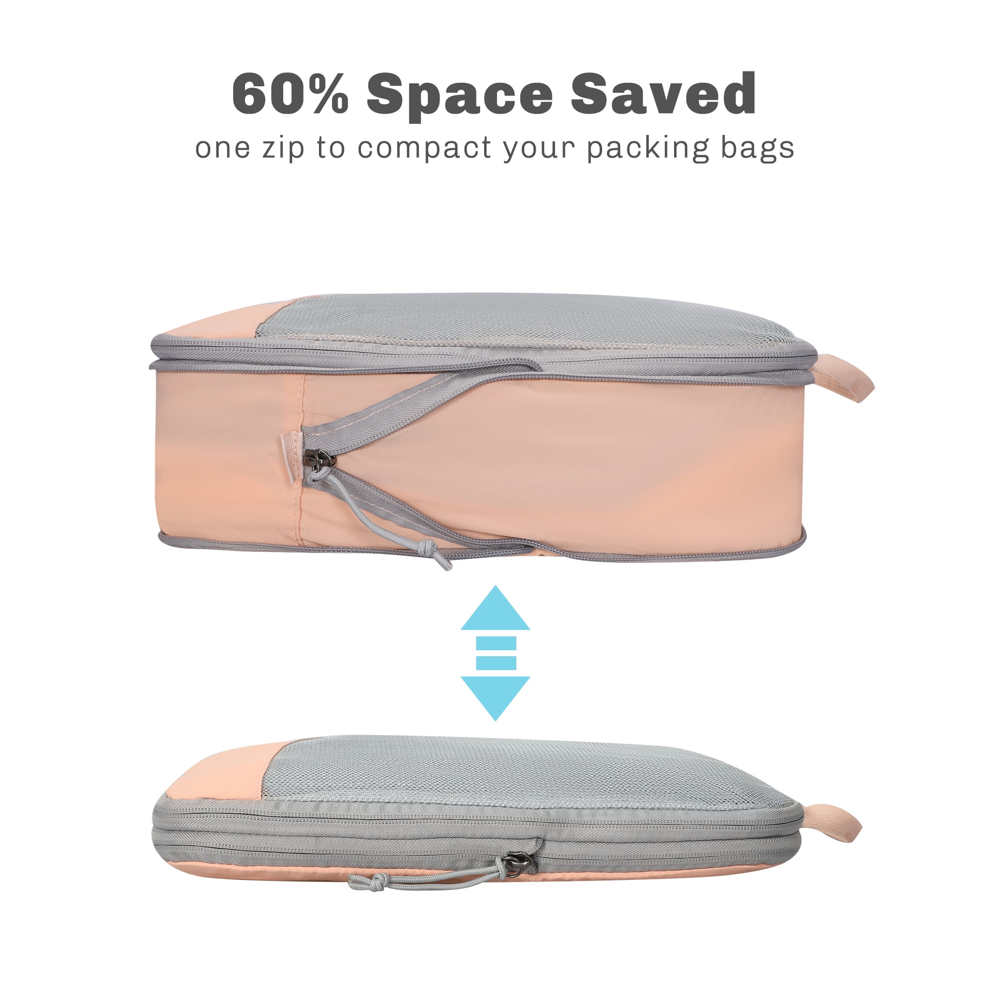 Compression Packing Cubes Set – Hynes Eagle – Peach