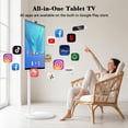 thumbnail image 2 of 32 Inch FHD Touchscreen Mobile Smart TV, Wireless Projection, Built-in Battery, Portable Smart Display for Home, Office, Classroom, 2 of 9