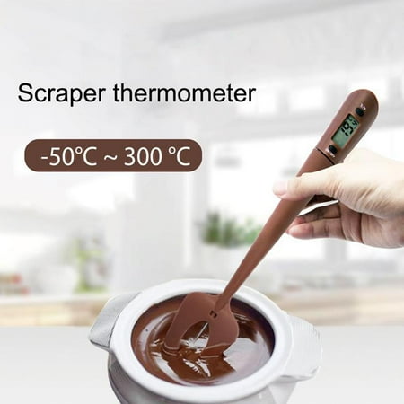 

Multifuntional Spatula Digital Scraper C/F Switch for Chocolate Jams Food Cooking Baking BBQ