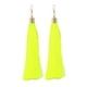 thumbnail image 1 of Sonducket Pendientes de borla Cuerda larga Joyería exagerada Oreja colgante de flecos regalo Mujer Accesorios Par de pendientes Ropa, zapatos y accesorios Miscelánea Amarillo, 1 of 6