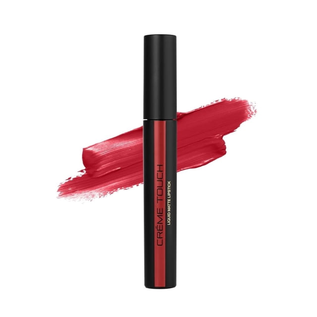 Lápiz labial líquido Armaf Beaute Crème Touch Cardinal para mujer