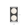 thumbnail image 2 of EW519213BK-Alora Lighting-Amelia - 2 Light Outdoor Wall Mount-6.38 Inches Wide, 2 of 5