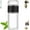 Black, variant on Glass Tea Infuser - 3-in-1 Portable Tea Cup with Built-in Filter, Double-Walled Insulated Design for Loose Leaf Tea, Travel & Home Use