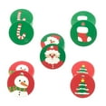 thumbnail image 6 of Soimiss 100Pcs Christmas Hanging Tags Assorted Color Durable Reusable Decoration, 6 of 8