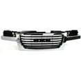 thumbnail image 1 of Cadre Chromé pour Grille Canyon GMC 2004-2012 avec Centre Noir, 1 of 1