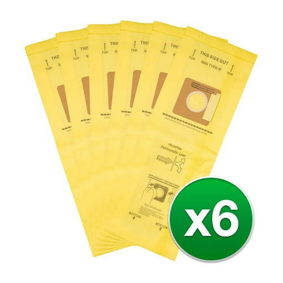 Replacement Vacuum Bag for Envirocare 4010102B / 847 (2-Pack) Replacement Vacuum Bag