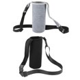 thumbnail image 1 of 2 × bolsa de hombro para botella de agua, correa de transporte, funda protectora para botella de vidrio gris negro Zulema portabotellas, 1 of 8