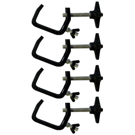 (4) Chauvet CLP-03 Standard C Clamps Light Mounting Lighting Truss Mounts CLP03