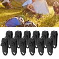 thumbnail image 4 of Tent Clip, Black Nylon Portable Canopy Clamp, For Tents Outdoor, 4 of 8
