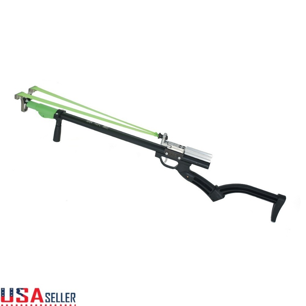 Powerful Slingshot Rifle Portable Heavy Duty Catapult Outdoor Hunting For Adult