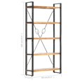 thumbnail image 5 of vidaXL 5-Tier Bookcase 90x30x180 cm Solid Acacia Wood, 5 of 5