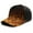 Black-4, variant on Adjustable Baseball Cap, Spliced Print Trucker Hat for Men & Women, Breathable Cotton Blend, Flame