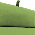 thumbnail image 4 of Jordan Manufacturing Sunbrella 72" x 22" Canvas Gingko Green Solid Rectangular Outdoor Chaise Lounge Cushion with Ties and Hanger Loop, 4 of 10