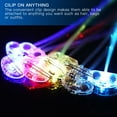 thumbnail image 4 of Novelty Place 12Pcs LED Hair Light Up Fiber Optic, LED Hair Extension with Clip, Bar Dancing Hairpin Flashing Braid Glow in the Dark Party Accessories, 4 of 7
