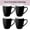 Black, variant on Porcelain Coffee Mugs Set, 16 Ounces, 4 Pack, Black Ceramic Coffee Mugs with Handle, Restaurant Cups for Mocha, Tea, Cappuccino, Cocoa, Cereal, Mug Gift Set, Dishwasher and Microwave Safe