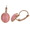 Gold-Pink, variant on Simulated Opal Eye Stone Drop Earrings For Women Rose Gold Plated Leverback Dangle Earrings Hooks Hypoallergenic Jewelry