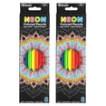 thumbnail image 2 of 16 Ct Neon Colored Pencils Vibrant Pre-Sharpened Drawing Artist School Coloring, 2 of 4