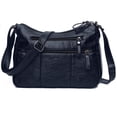 thumbnail image 1 of VOLGANIK ROCK Bolsos para mujer, bolso de hombro de piel sintética suave, bolso cruzado para mujer, bolso de bolsillo ligero, 1 of 5