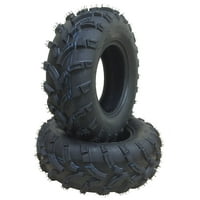 Atv Tires Product Image Set Of 2 New Wanda Atv Utv Tires 25x8 12 6pr P373