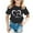Black, variant on Bibifish Little Girls Tshirts Fun Cartoon Character Graphic Crewneck Short Sleeve Tees Cute Soft Durable Summer Playwear Casual Cute Tees