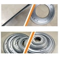 thumbnail image 4 of 4 Types Heavy Duty Round Shape Galvanized Lazy Susan Turntable Bearing Rotating Swivel Plate Hardware For Kitchen Dining Table 5.5in, 4 of 9