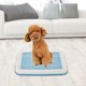 thumbnail image 2 of Bandeja de entrenamiento para ir al baño para perros, bandeja de malla para entrenamiento, soporte para almohadillas para orinar para cachorros, entre Azul, 2 of 9