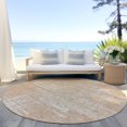 thumbnail image 6 of Addison Rugs Chantille Indoor/Outdoor Transitional Modern Coral Washable Round Rug, 8' x 8', 6 of 6