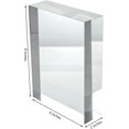 thumbnail image 4 of CiaoHER 2in Thickness Solid Acrylic Cube Display Block Clear Polished Pedestal Stand Riser Solid Base 2" x 6" x 8", 1 Pack, 4 of 7