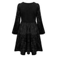 thumbnail image 6 of GZWYHT Dresses for Women 2025,Prom Dresses Velvet Homecoming Dresses Fall Flowing Cocktail Dresses Casual A Line Mini Dress Wedding Guest Dresses,Formal Dresses,Black Dress,Cocktail Dresses M, 6 of 9