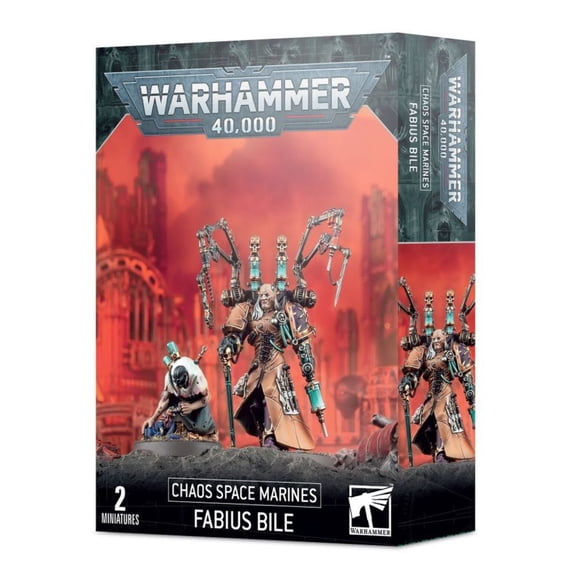Games Workshop Warhammer 40K Chaos Space Marines Fabius Bile 43-73