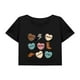 thumbnail image 1 of Camiseta corta clásica y transpirable con cuello redondo para mujer para el trabajo de viaje XL, 1 of 7