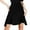 Black, variant on Landzoo Latin Skirt Skirt Female New Ruffle Skirt Adult Practice Dress Pleated Skirt Jitba Skirt Comfortable Casual Women's Skirt