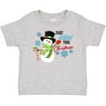 thumbnail image 3 of Inktastic Just Chillin' This Christmas Fun Snowman in Top Hat Boys or Girls Baby T-Shirt, 3 of 5