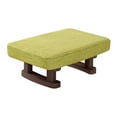 thumbnail image 1 of Wweixi Non Skid Short Step Stool Simple Bench Sofa Stool Choice For Doorway Shoe Changes Rectangle Footstool Footrest Ottoman Green 41x30x18cm, 1 of 6