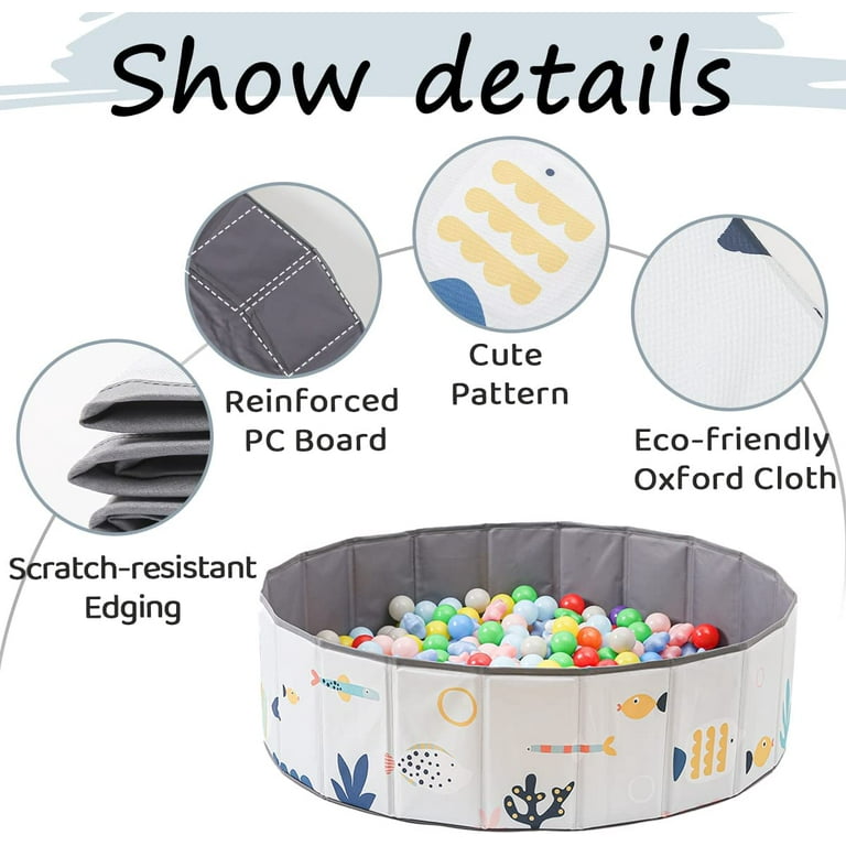 Large Ball Pits For Toddlers With Storage Bag Gifts For Baby