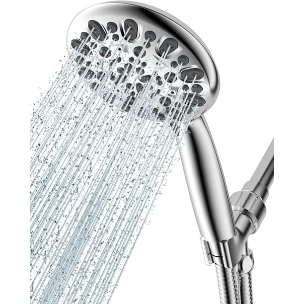 Handheld Shower Head.High Pressure 7Spray 5" Shower Heads. 71inch