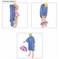 thumbnail image 4 of Toallas Baño Microfibra para Adultos Toalla Playa Con Capucha Bañera, 4 of 9