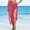 Hot Pink, variant on qelini Swimsuit Cover up for Women Sheer Chiffon Sheer Sarong Cover Up Solid Color Beach Vacation Swimsuit Cover Up