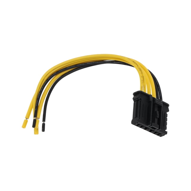 Conjunto de arnés de cableado de faros Unique Bargains No.1606248780/6441AP para Peugeot 207 2006-2013 Luz trasera Cable de arnés 14cm 1 Pcs