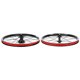 thumbnail image 2 of Juego De Ruedas, Juego De Llantas De Bicicleta De 16 Pulgadas, Cubo De Bicicleta Plegable Trasero De 85 Mm Para Bicicleta, 2 of 7