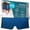 Blue, variant on Homedics 100% Silk Sleep Mask, Orange