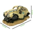 thumbnail image 3 of SLOCME Aquarium Bubble Car Decoration – Resin Wrecked Vehicle Bubbler for Fish Tank, Compatible with Air Pump for Oxygen Flow (Pump Not Included), 3 of 7