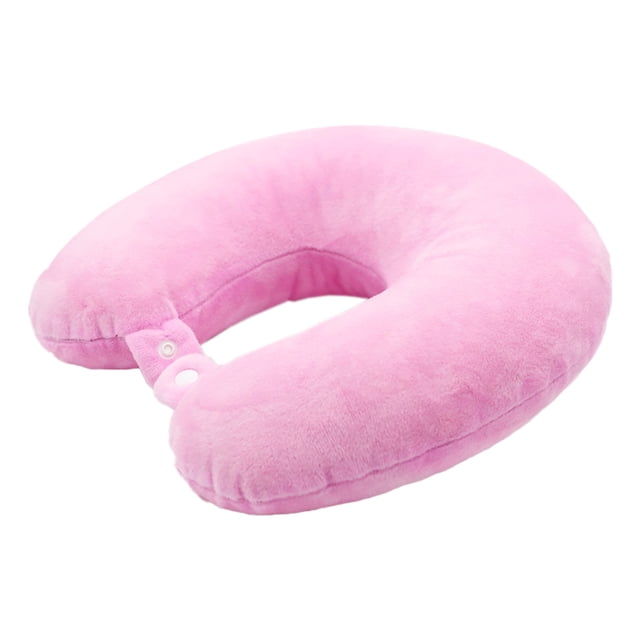 Funda de almohada de lactancia Hukapapa | | Lactancia Tela Minky Rosa