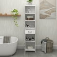 thumbnail image 4 of Floor Standing Cabinet with 1 Door and 1 Drawer - White, 4 of 7