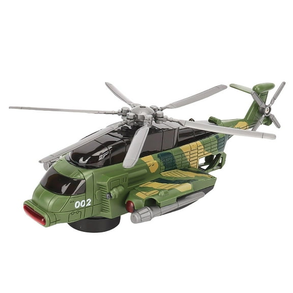 Kids Electric Helicopter Toy Battery Powered Early Educational Toys Toy, for Age 3 4 5 6 Years Children Boys Baby Birthday Gifts