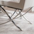 thumbnail image 3 of Harper White Leather Dining Chairs (Set of 2), 3 of 7