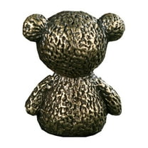 Hemoton  Bear Desktop Decor Mini Ornament Gummy Bears Baby Lovers Golden