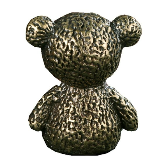 Hemoton  Bear Desktop Decor Mini Ornament Gummy Bears Baby Lovers Golden